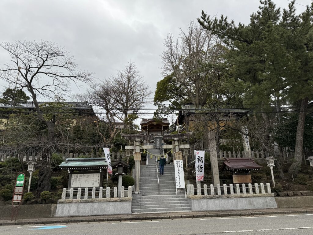 新潟市西区の坂井神社に行ってきたあとに地震が発生した